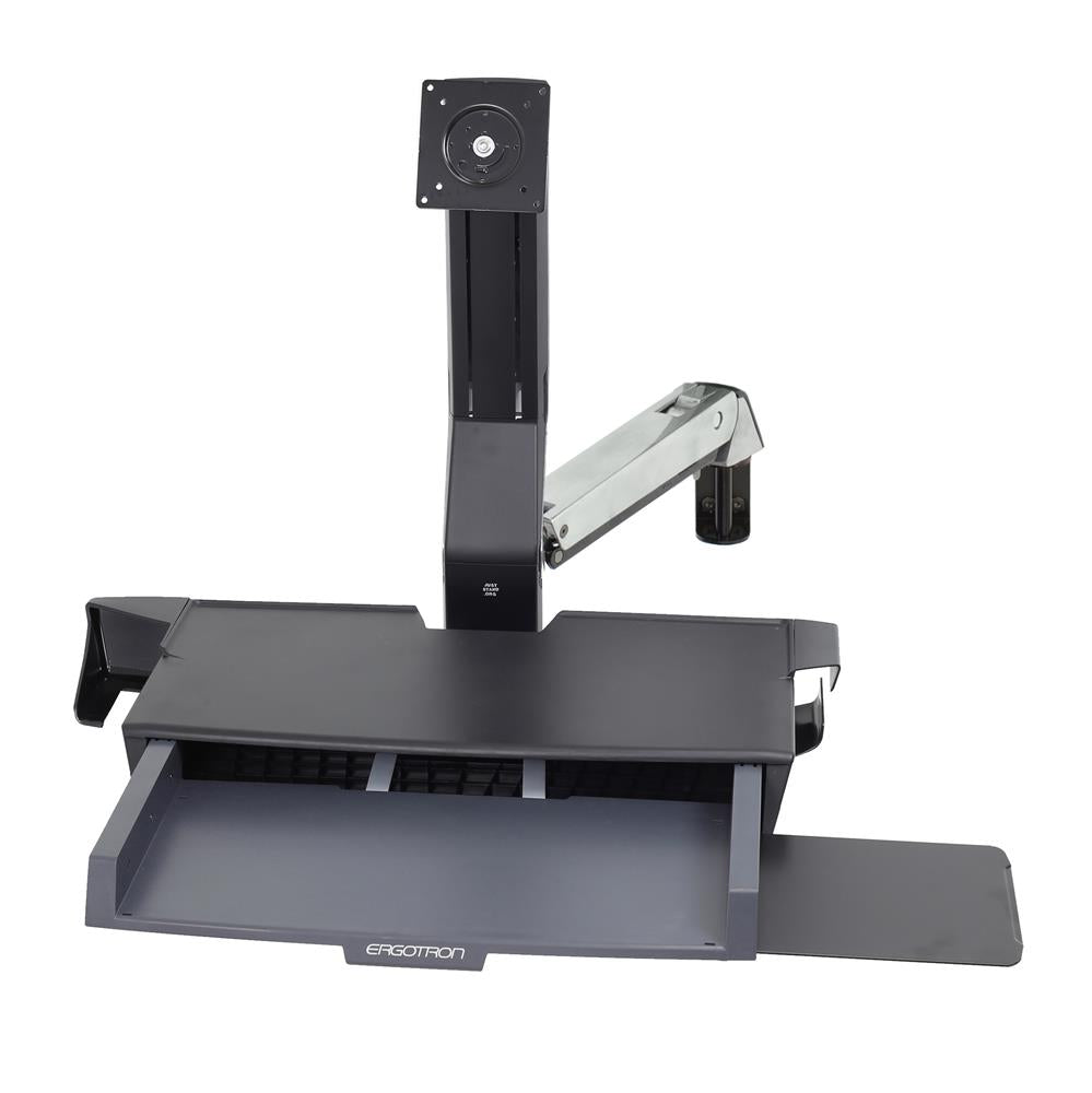 Ergotron StyleView Sit-Stand Combo Arm with Worksurface