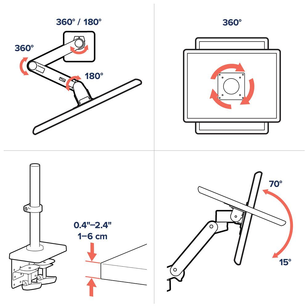 Ergotron LX Pro Dual Stacking Arm