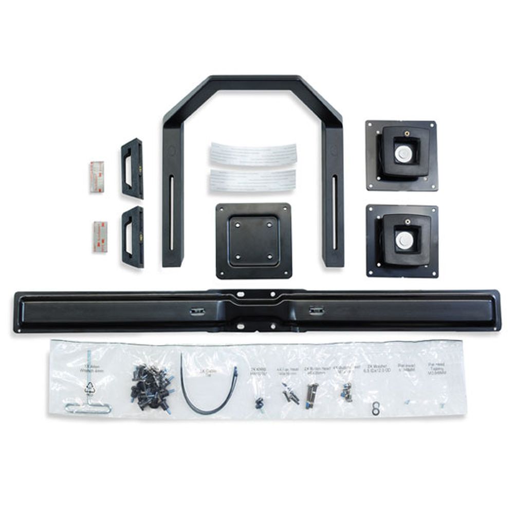 Dual Monitor Arm with Handle Kit