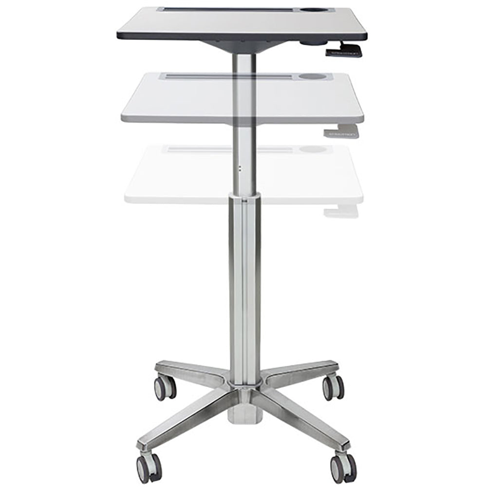 Ergotron LearnFit Adjustable Standing Desk - Moving Up/Down