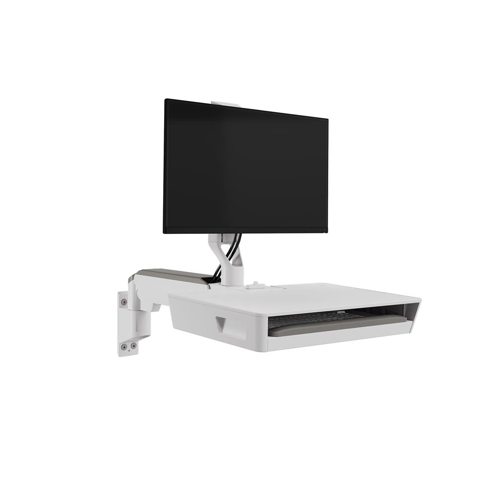 Ergotron CareFit™ Combo Arm with Compact Worksurface or Tray