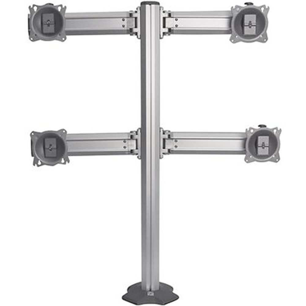 Chief Kontour K3 Desk Mount 2x2 Monitor Array - Silver