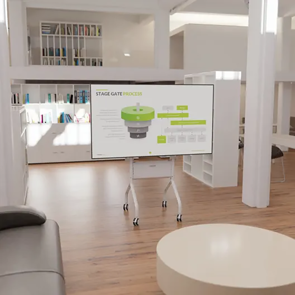 Chief Voyager Manual Height-Adjustable AV Cart