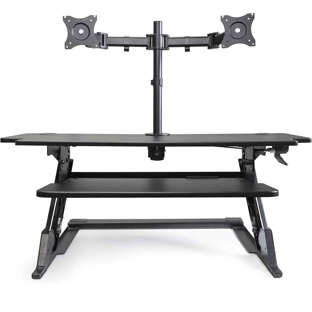 CSI Rescue HD42 Bundle Desktop Sit-Stand Workstation - Raised