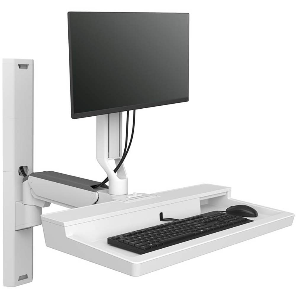 Ergotron CareFit Keyboard & Monitor With Track