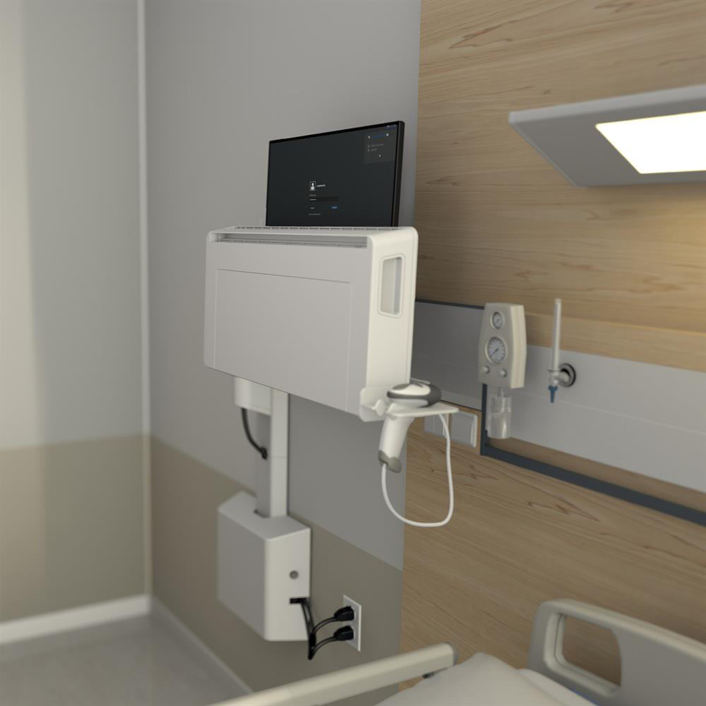 Ergotron CareFit Keyboard & Monitor Mount Arm - Emergency Room