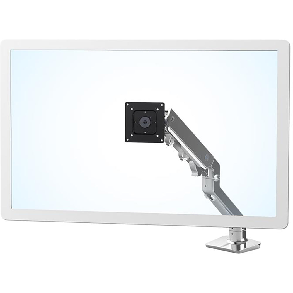 Ergotron HX Desk Monitor Arm - Polished Aluminum