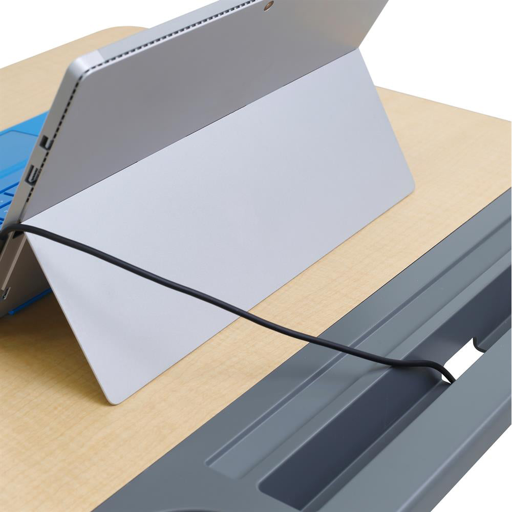Ergotron Mobile Desk - Cord Management