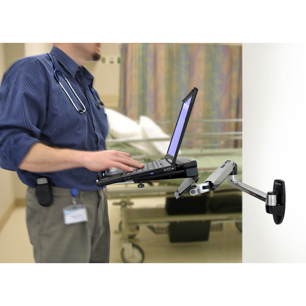 LCD Monitor Wall Mount Arm in Hospital Room