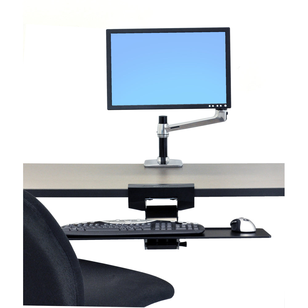 Ergotron Neo-Flex Underdesk Keyboard Arm - Accommodates Larger Keyboard