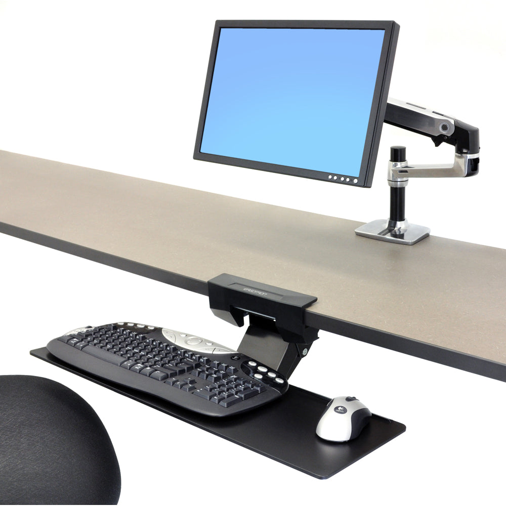 Ergotron Neo-Flex Underdesk Keyboard Arm - Store Under Worksurface