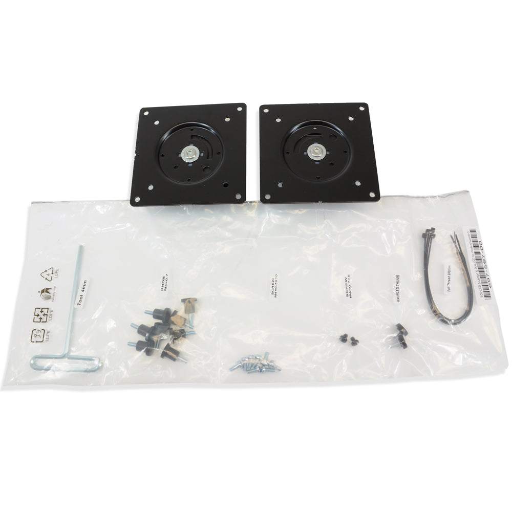 Ergotron WorkFit Convert-to-Dual Kit from LCD & Laptop (parts)