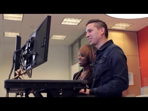 Ergotron WorkFit-TL Standing Desk Workstation