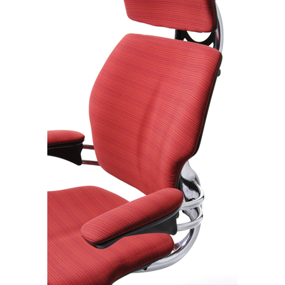 Humanscale Freedom Headrest Task Chair - Red - Cushion