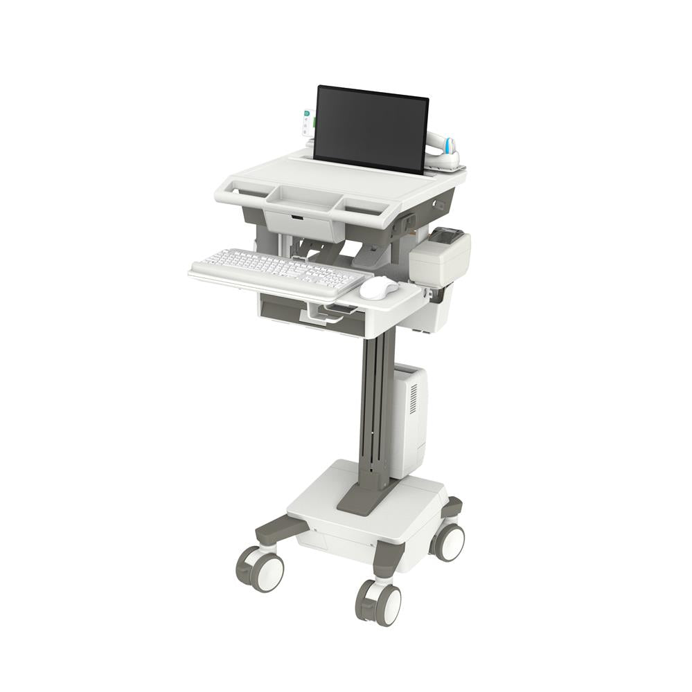 Ergotron Mosaic™ Laptop Cart, Full-Featured Medical Cart