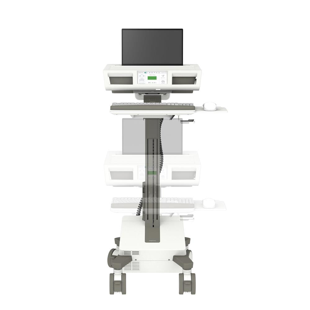 Ergotron Mosaic™ Laptop Cart, AC Power, US/CA/MX