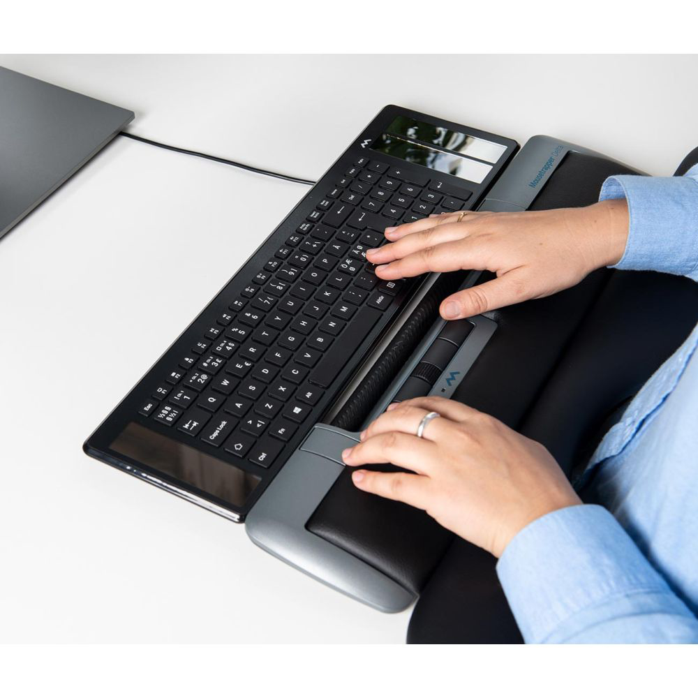 Mousetrapper Delta Rollerbar Mouse - Palm Support