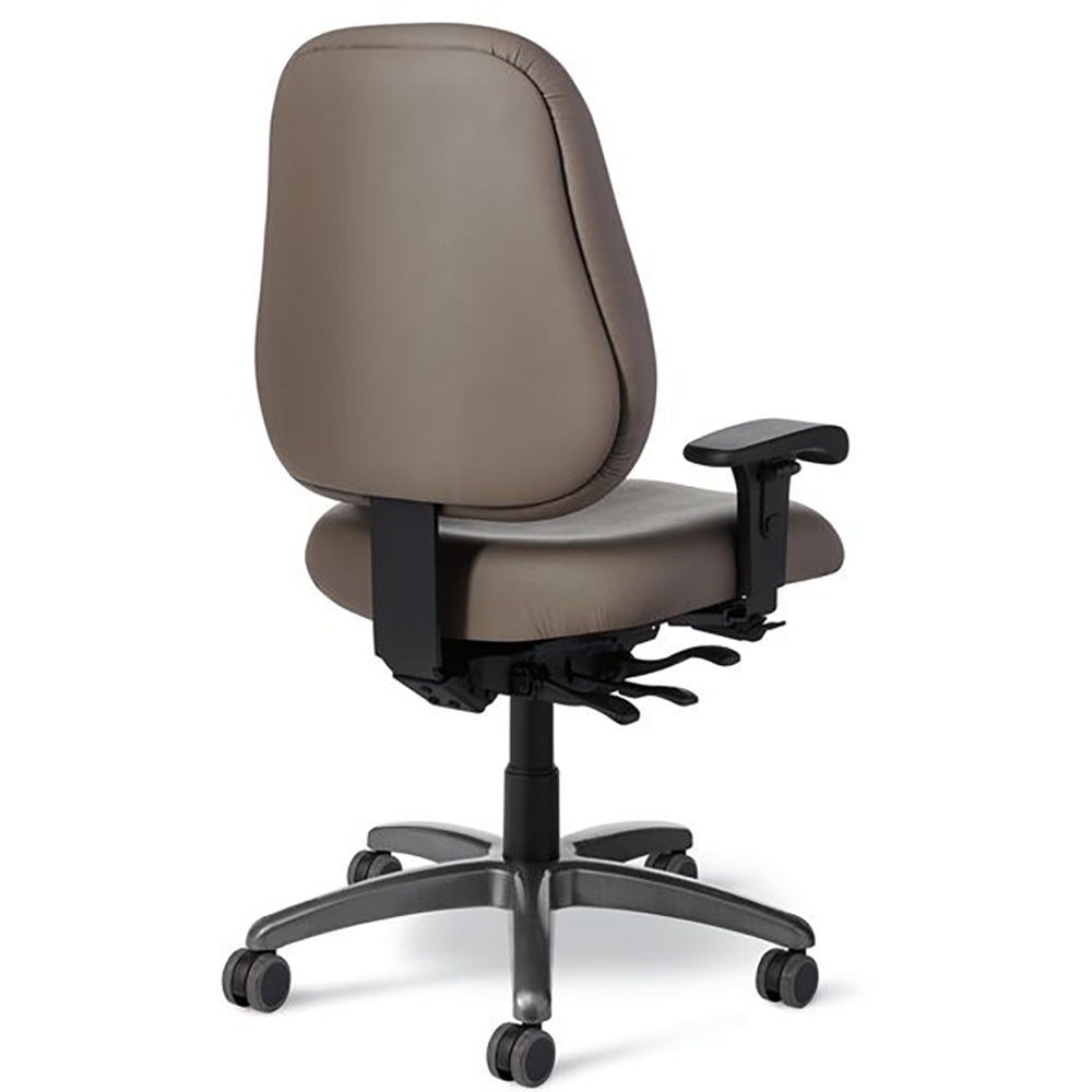 Office Master Maxwell 24-Seven Midback MX84IU - Back View - Tan