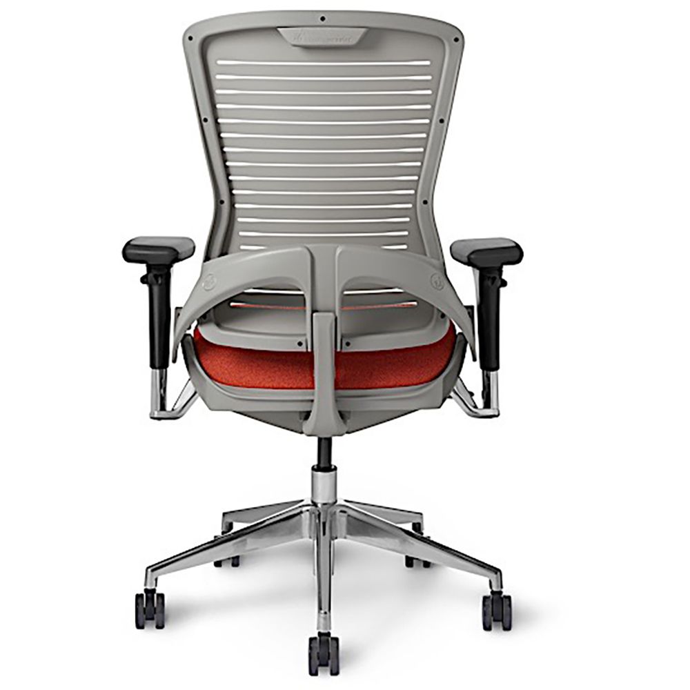 Office Master OM5 Tall - Back View - Grey