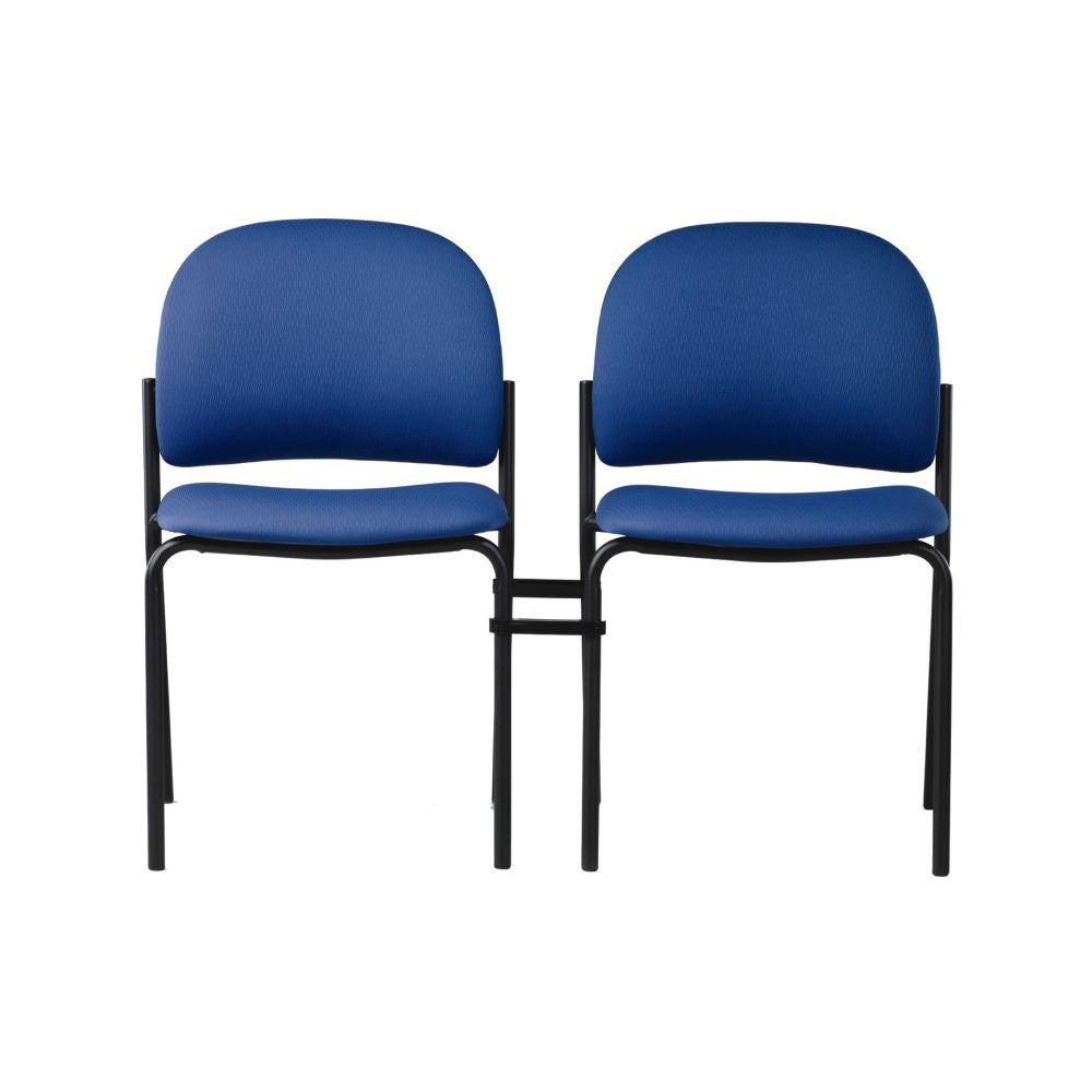 Allseating Rainbow Round Back - Blue - Connected Chairs