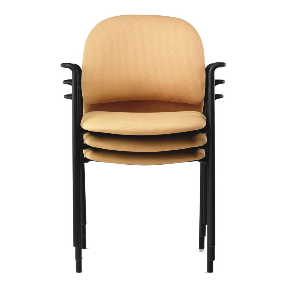 Allseating Rainbow Round Back - Tan - Stacking Chairs