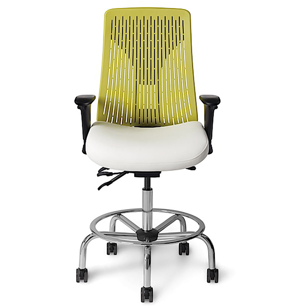 Office Master Truly Stool - White