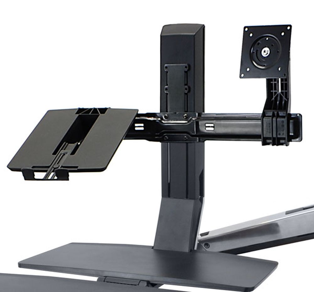Ergotron WorkFit Convert-to-LCD & Laptop Kit from Dual Displays without monitor