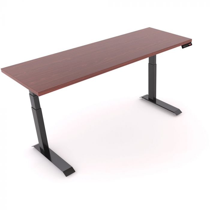 Workrite Sierra HX Electric 2 Leg Standing Desk Base, Flat Foot