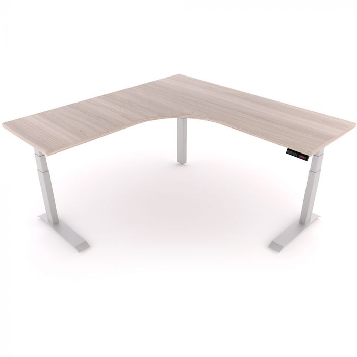 Workrite Sierra HX Electric 3 Leg Standing Desk Base, Flat Foot