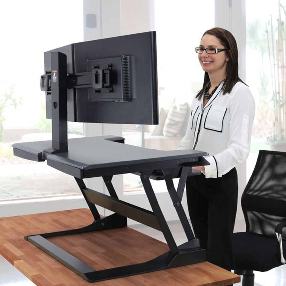 Ergotron WorkFit-T Standing Desk Workstation - Thumbnail 5