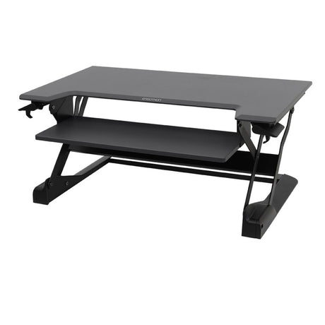 Ergotron Workfit-TL (Long) - Sit-Stand Workstation - Black - Standing Desk