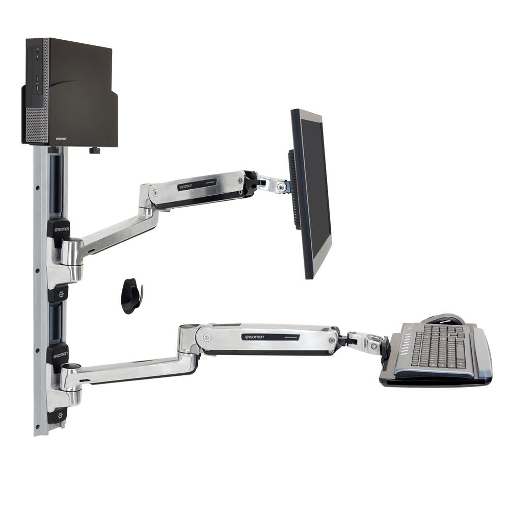 Ergotron LX Sit-Stand PC Wall Mount System