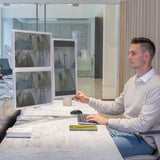 Ergotron LX Arm, Extension & Collar Kit