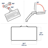 Ergotron LX Pro Wall Keyboard Arm