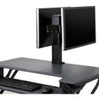 Ergotron Dual Monitor Double-Hinged Bow - Both Monitors Hinged