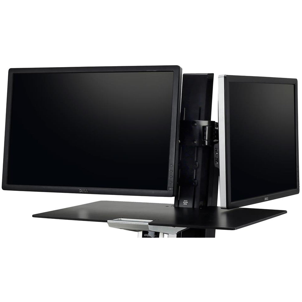 Ergotron Dual Monitor Double-Hinged Bow