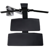 Ergotron Dual Monitor Double-Hinged Bow - Without Monitors - WorkFit-A