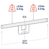 Horizontal T-Slot, VESA Mount