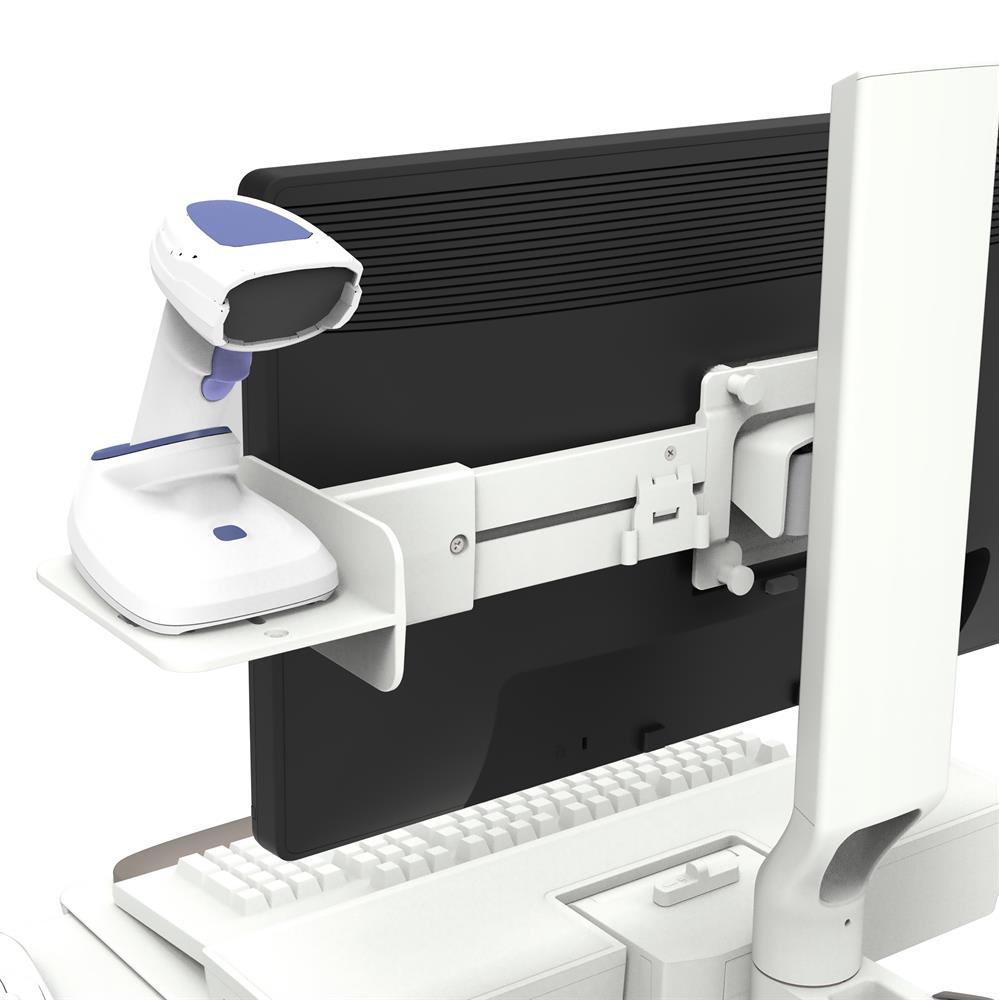 Ergotron Side-Mount Wireless Scanner Bracket, VESA Attach