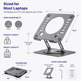 UnCaged Adjustable Swivel Laptop Stand