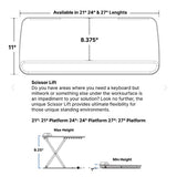 Scissors Lift Keyboard Platform