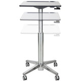 Ergotron LearnFit Adjustable Standing Desk - Moving Up/Down
