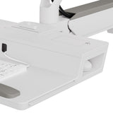 Ergotron CareFit™ Combo System with Compact Worksurface or Tray
