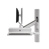 Ergotron CareFit™ Combo System with Compact Worksurface or Tray