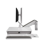 Ergotron CareFit™ Combo Arm with Compact Worksurface or Tray