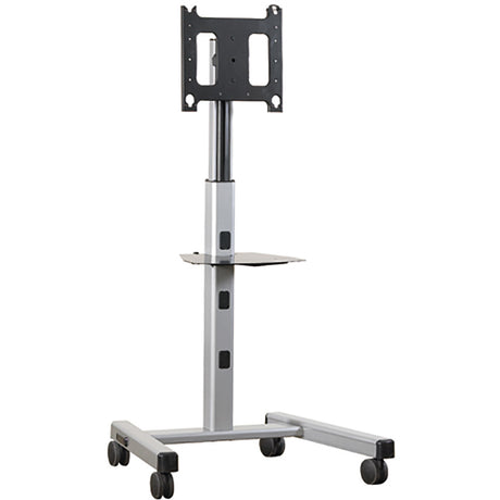 Chief Large Flat Panel Mobile AV Cart - Silver