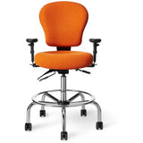 Office Master Classic Lab Stool CLS53 - Orange