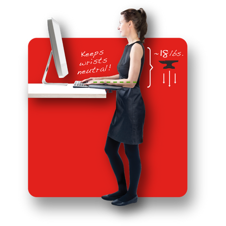 Contour Universal ArmSupport - Standing Workstation