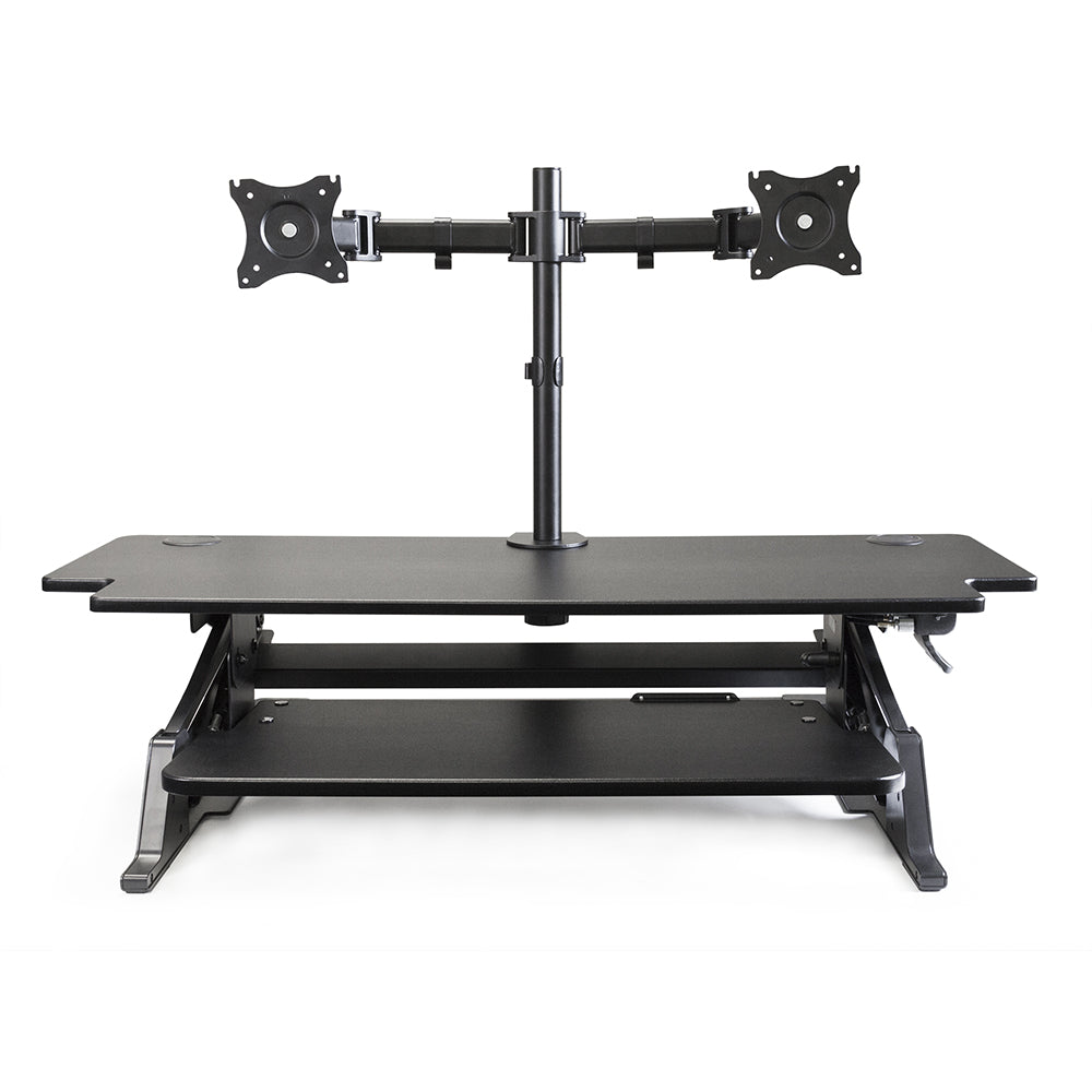 CSI Rescue HD42 Bundle Desktop Sit-Stand Workstation - Without Monitors