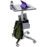 Ergotron LearnFit Adjustable Standing Desk - Storage
